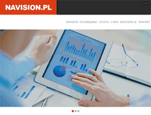 Tablet Screenshot of navision.mediadat.pl